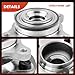 A-Premium Front Wheel Bearing and Hub Assembly with 5-Lug Compatible with Land Rover Range Rover Sport 2006-2013, LR3 2005-2009, LR4 2010-2014