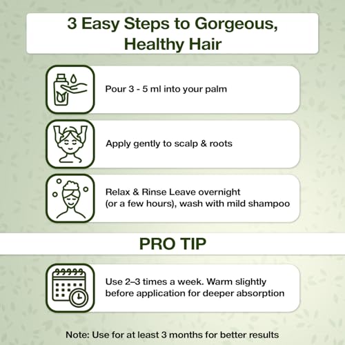 Trusoul Curry Leaves Oil 200 ML | Cold Pressed Oil Blend | Promotes Hair Growth, Reduce Hair Fall & Dandruff | With Sesame, Bhringraj, Almond & Hibiscus Oil | Pure & Natural, Non GMO | For Men & Women