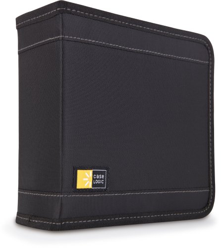 Case Logic CDW-32 Carteira de CD clássica com capacidade 32 (preto)