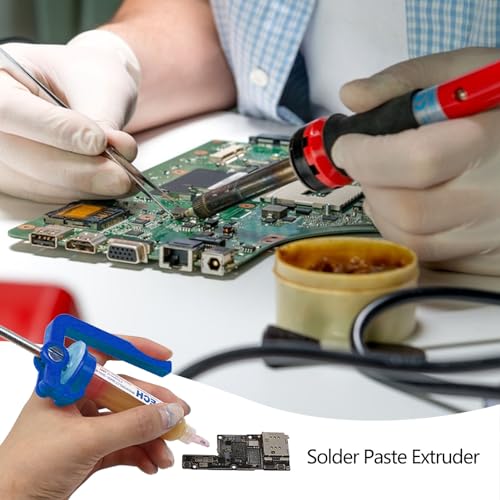 Extrusora de pasta de solda - Distribuidor de seringa com fluxo de solda que economiza trabalho - Im