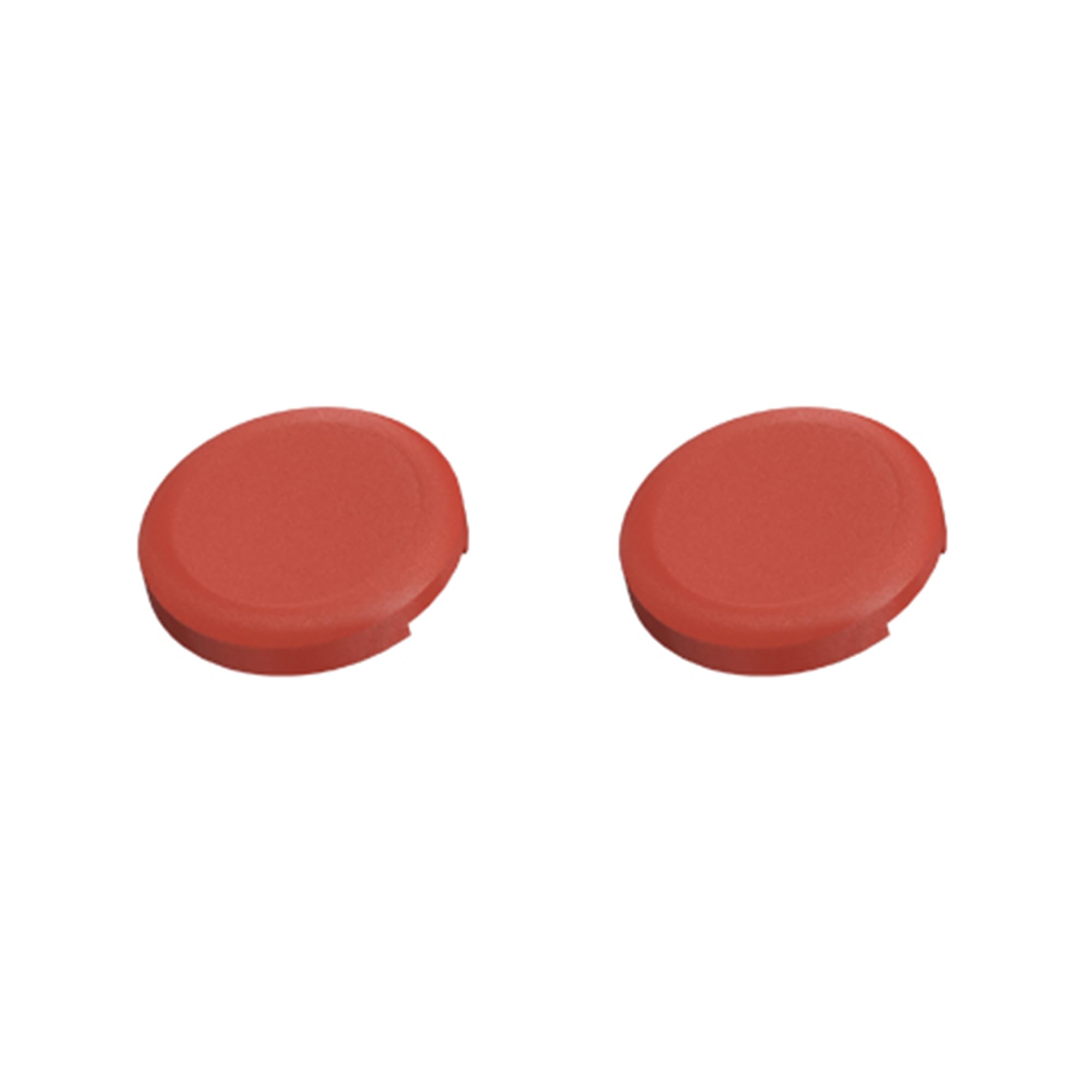 Button Caps,2PCS 26mm Leverless Controller Keycaps Replacement Button Caps for Mechanical PushButtons,Large Size Arcade Button Accessories (Red)