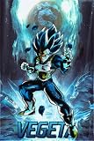  Vegeta Notebook: 110 Wide Lined Pages - 6\" x 9\" - Planner, Journal, Notebook, Composition Book, Diary for Women, Men, Teens, and Children