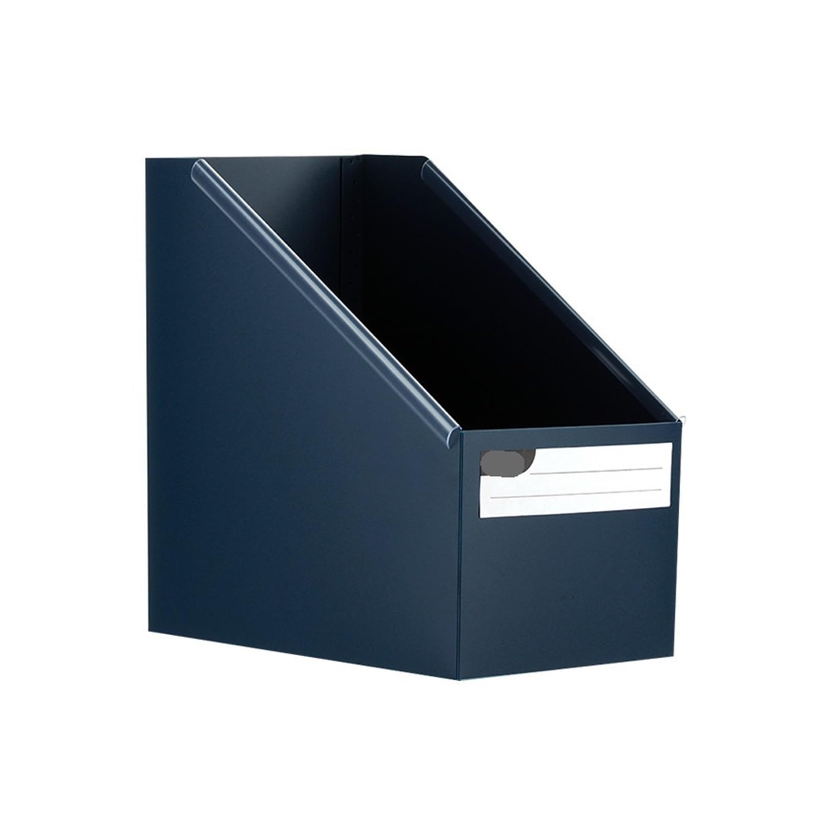 Bandeja Plegable Sencilla for Archivos A4, Ideal for Guardar Documentos, Libros y artículos Escolares, for diversas Funciones(Deep Blue)