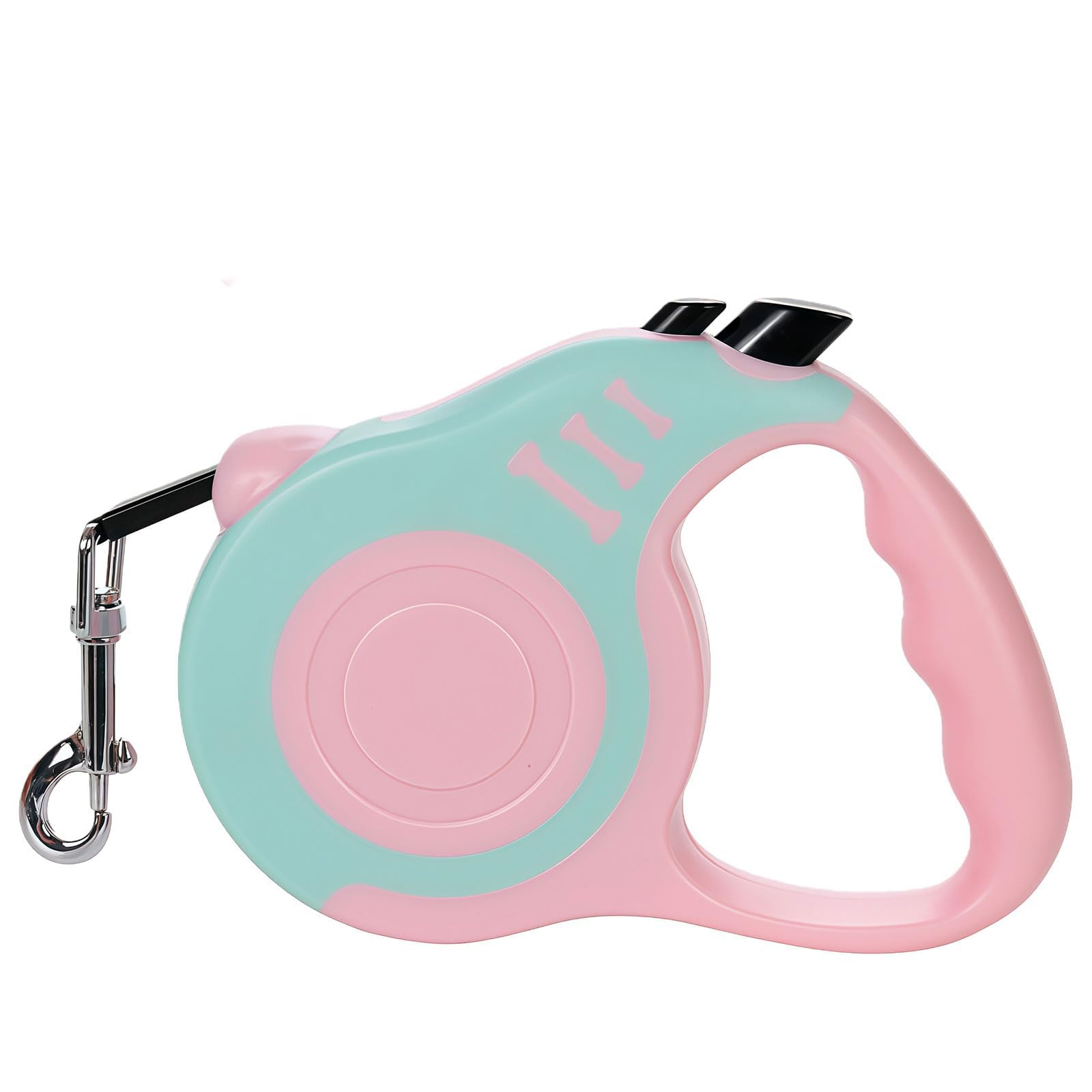 Retractable Dog Lead, 5M / 16FT Extendable Tangle-Free Dog Leash with One-Handed Brake, Anti-Slip Nylon Handle for Small & Medium Dogs