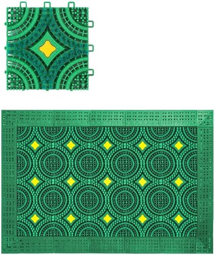 Tapis de sol d'entrée modulaire robuste 60x90 cm noir pour paillasson extérieur