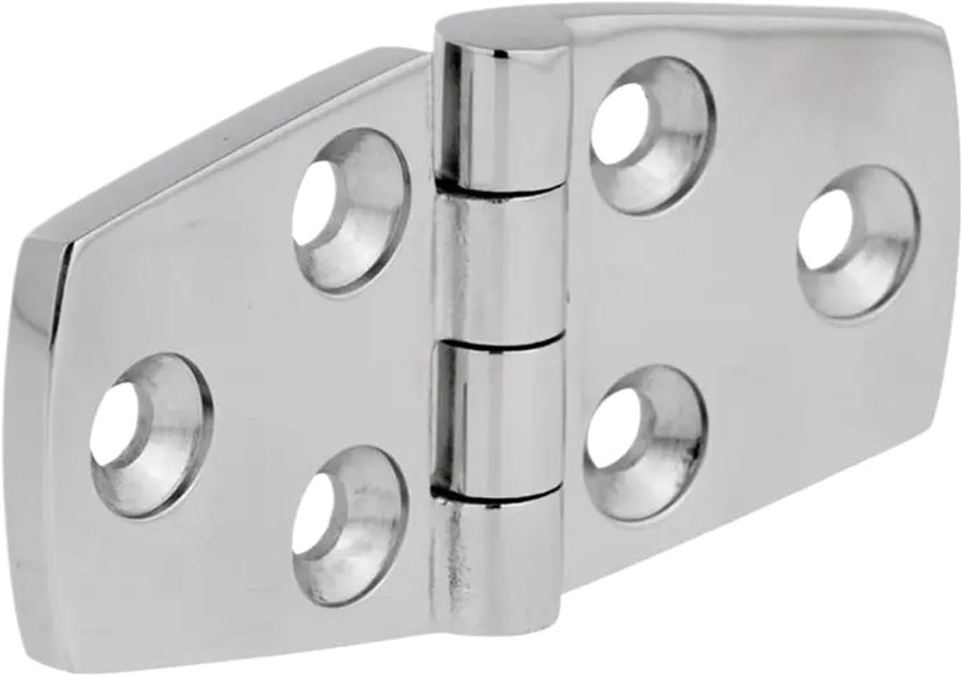 Adjustable Hinges Door Closing Hinges 4pcs Stainless Steel Strap Door Hinge for Marine Boat Yacht 76 X 38 Accessories