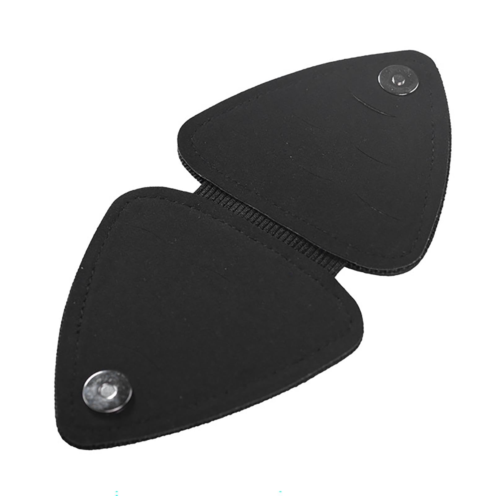 LEKATO Gitarren Plektren Halter Mit 18 Plektren, Portable Leder