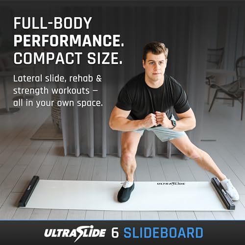 UltrasSlide - Slideboards for Exercise - Low Impact Cardio Home Gym Fitness Equipment