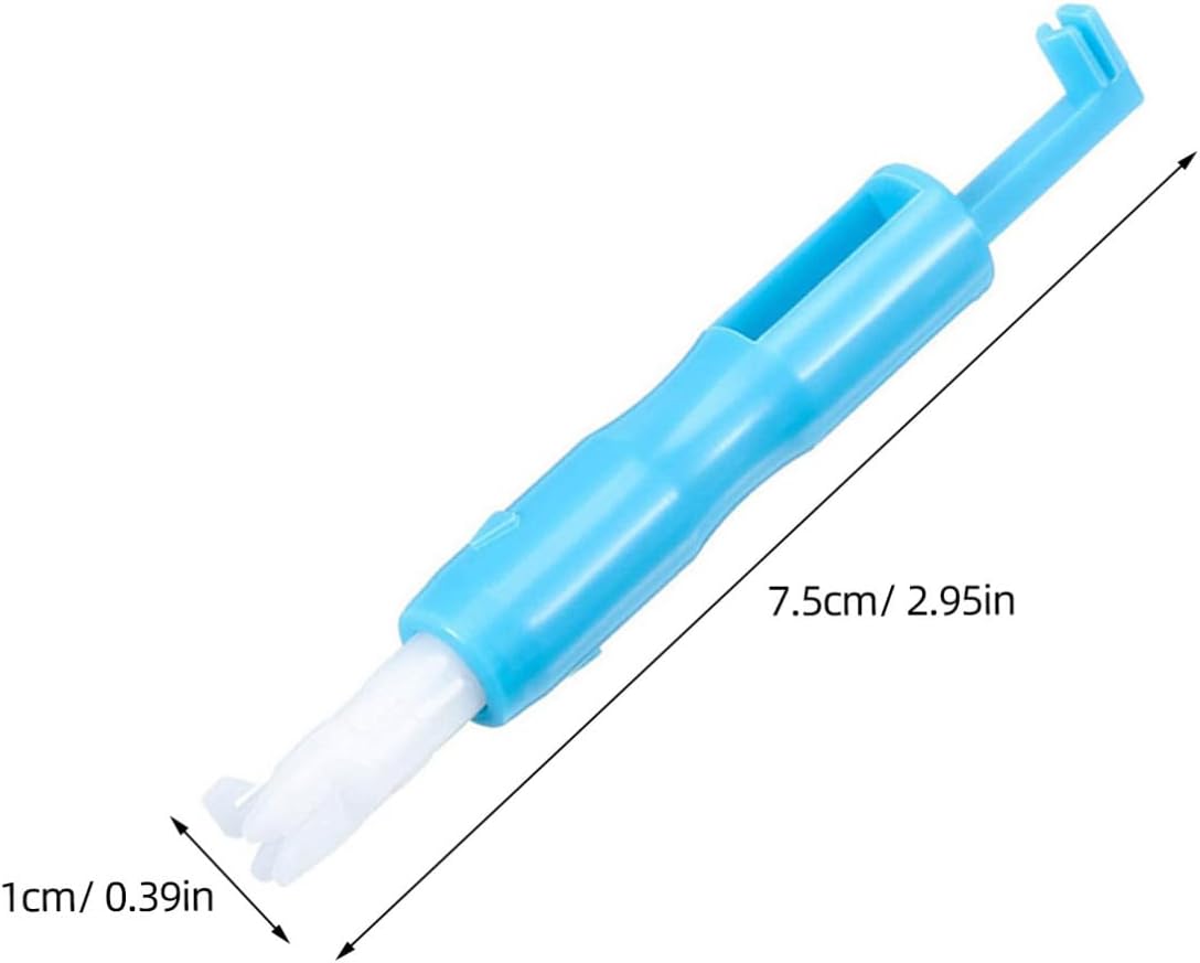 2pcs Automatic Needle Threader Tool for Sewing Machine, Portable image 2