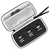 Khanka Hard Travel Case voor Rode Wireless GO II – Dual-channel draadloos microfoonsysteem. (alleen behuizing, zwart)