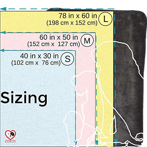 Dog Blanket For Bed And Sofa,Pet Blankets To Cover Large Dogs, Puppy Blanket For Waterproof And Protects, Soft And Fluffy Microfiber Dog Blanket For Medium Dogs #TOP5