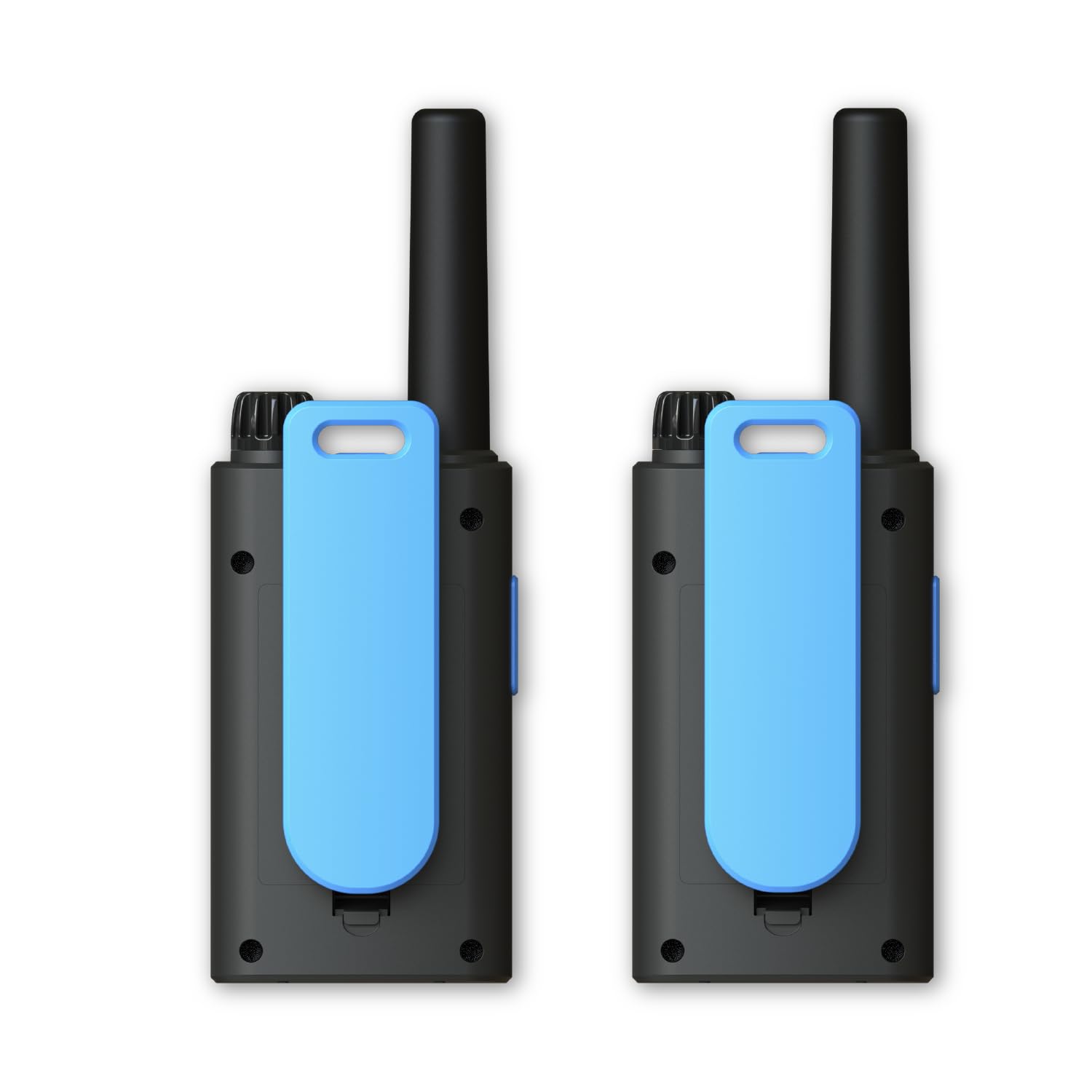 Logicom - Essential - Talkie-Walkie - PMR446 - sans Licence - Portée 10 km - autonomie 20h - écran LCD - USB-C - Lampe Torche - VOX Mains Libres -16 canaux - Batterie 1000 mAh - Pack 2 radios