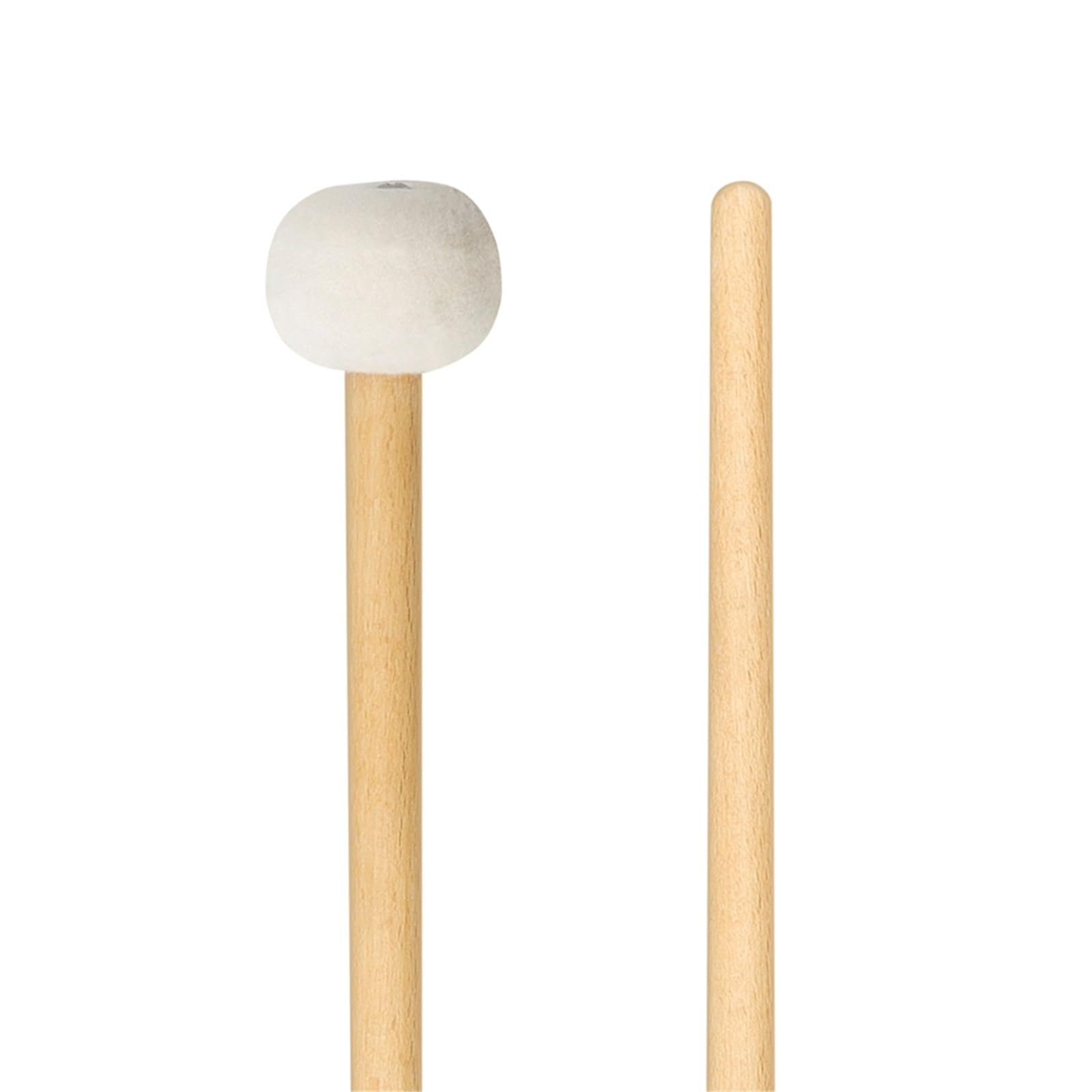 Trommelstöcke 1 Paar Filz Schlägel Drum Sticks Mit Holz Griff for Percussion Instrument Drum Sticks