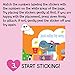 My Funny Valentine - My Very First Sticker by Number Activity Book for Kids, Includes Pull-Out Pages and 300 Stickers, Toddlers and Kids