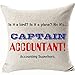 Poszewki na poduszki kapitan księgowy superbohater poszewki na poduszki na kanapę krzesło sofa dekoracje biurowe 45 cm x 45 cm biały dwustronny ukryty zamek błyskawiczny kolor: superbohater