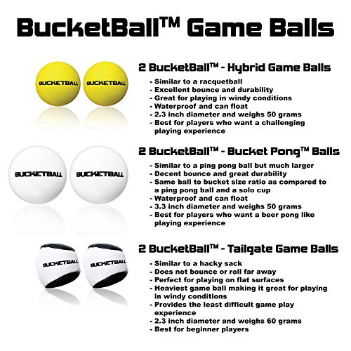 Bucket Ball Beach Edition Party Pack Ultimate Beach, Poolside