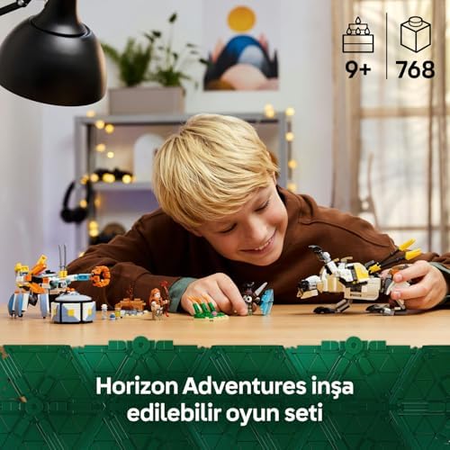 LEGO Horizon Adventures Aloy ve Varl, Metalkabuk ve Hızardiş’e Karşı 77037-9 Yaş ve Üzeri Çocuklar için Yaratıcı Oyuncak Yapım Seti, Doğum Günü Hediyesi (768 Parça) - Görsel 6