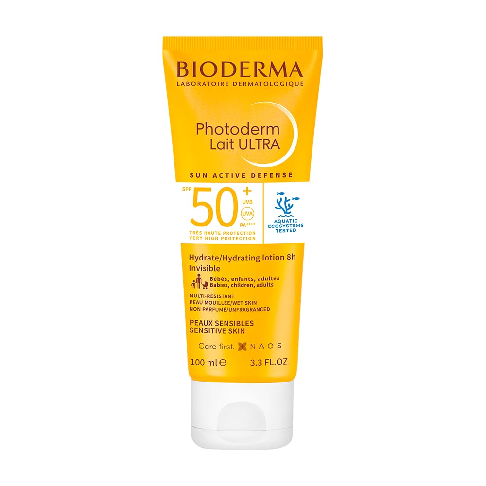 Bioderma Photoderm Milk Ultra SPF50+ Fragrance Free 100ml, 100 ml (Pack of 1)