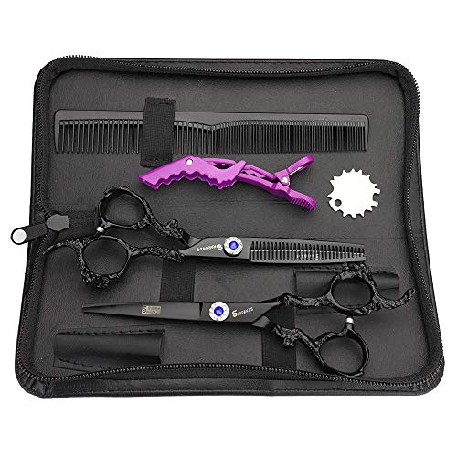 Forbici Professionali Per Capelli Da Barbiere Kit Italia - Foto 12