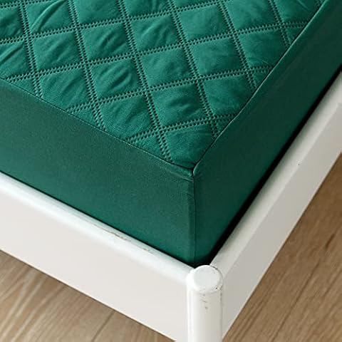 Quilted Waterproof Mattress Protector Double Size Cover