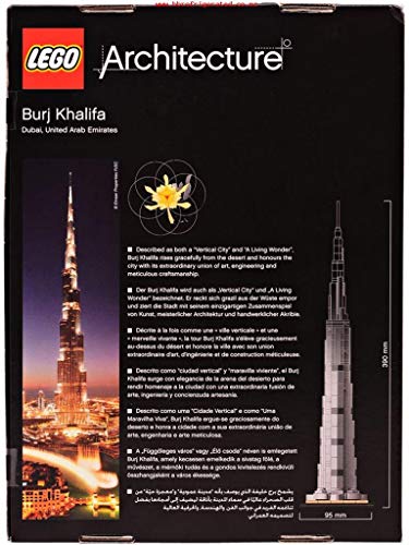 Image of LEGO Architecture 21031: Burj Khalifa Multicolor (333 pieces)