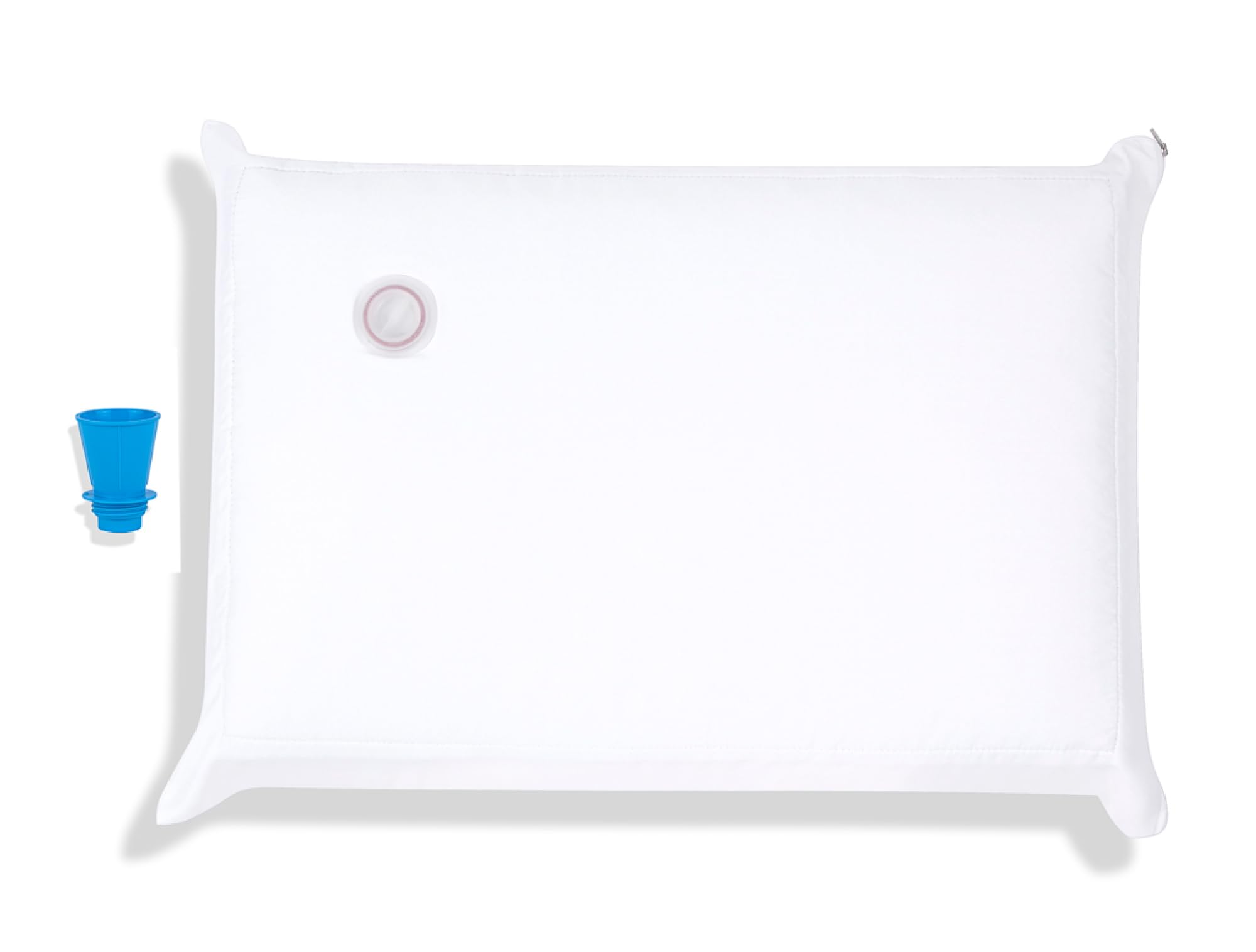 Mediflow - Almohada De Agua con Espuma Viscoelástica, Reinventada con A Base De Agua Clínicamente Probada para Aliviar El Dolor De Cuello Y Mejorar La Calidad del Sueño. (50 X 70 Cm, Juego De 1)