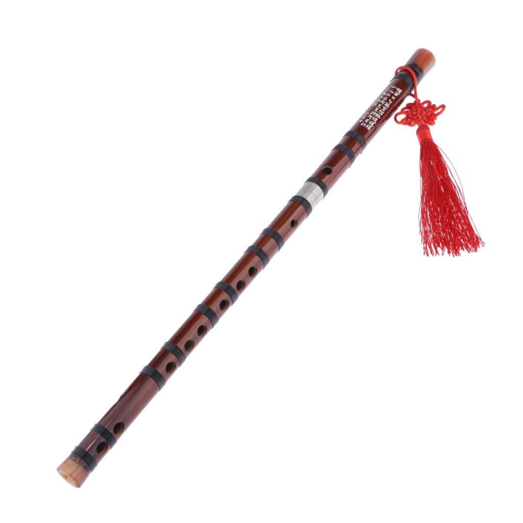 Club Bollywood® Professional Handmade Chinese Bamboo Flute Dizi Woodwind Instrument G Key| Wind & Woodwind | Band & Orchestral |1 Piece Bamboo Flute-image-4
