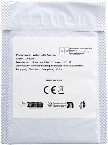 Miniatura 8 de Paquete de 2 Walkie Talkies universales Antena corta suave VHFUHF 136430 SMA-Hembra Antena para radios Retevis Kenwood HYT de dos vías