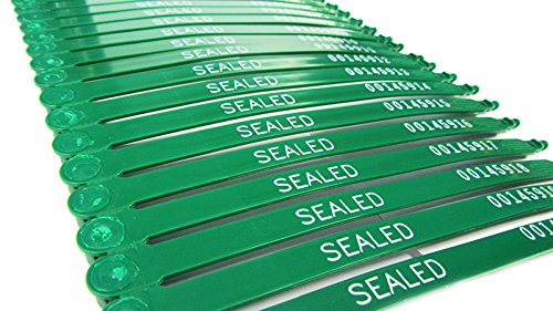 PTS00003 Plastic Truck Seal, Plastic (Pack of 1000)