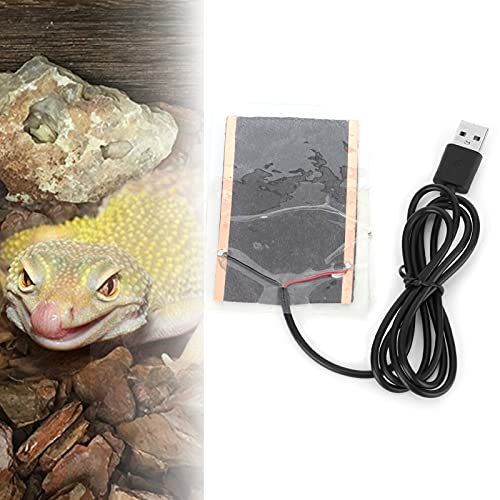 Alfombrilla térmica para reptiles 45°C USB fibra carbono miniatura 3