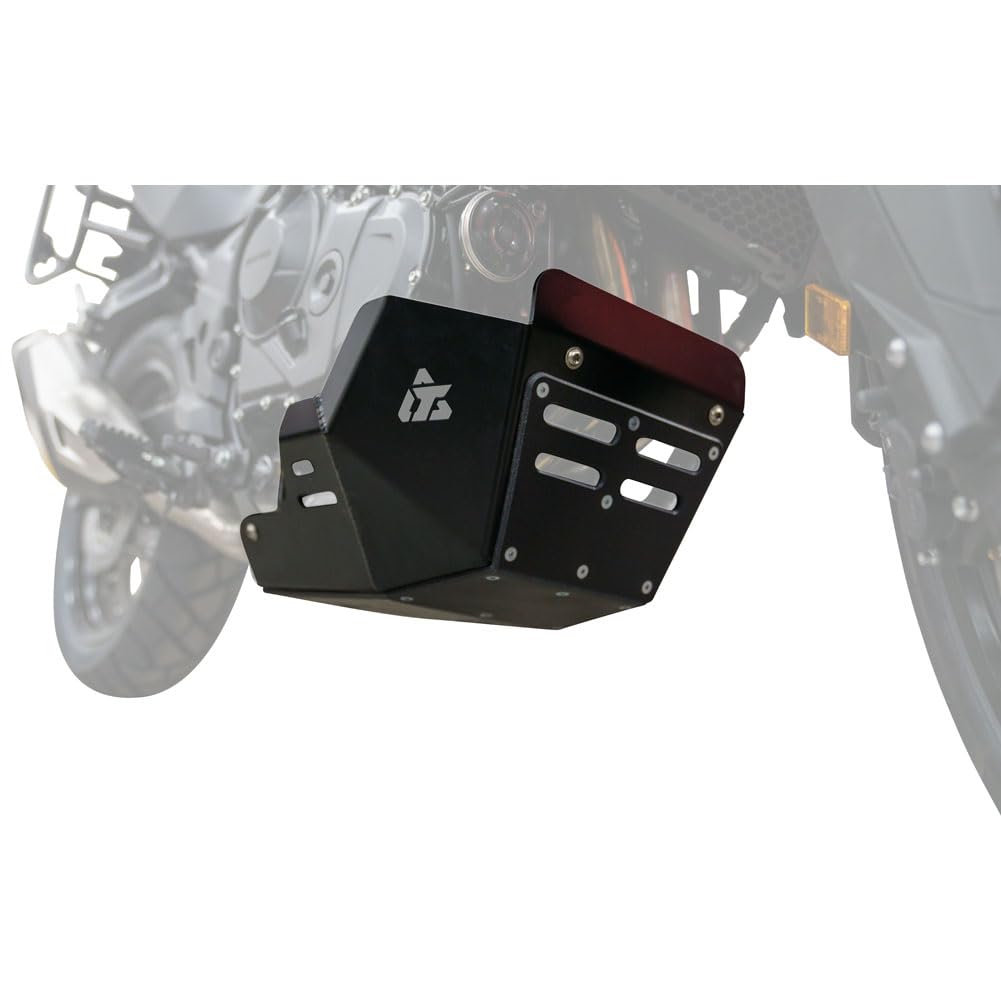 TUSK Quiet Glide Adventure Skid Plate Black for Honda Transalp XL750 2024