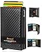 Bronzi® Portafoglio Uomo Slim Piccolo | Portacarte Uomo Donna Portatessere Porta Carte Di Credito | Portafogli Mini Protezione RFID con Portamonete | Box Regalo - Brand Italiano [Aggiornato 2026]