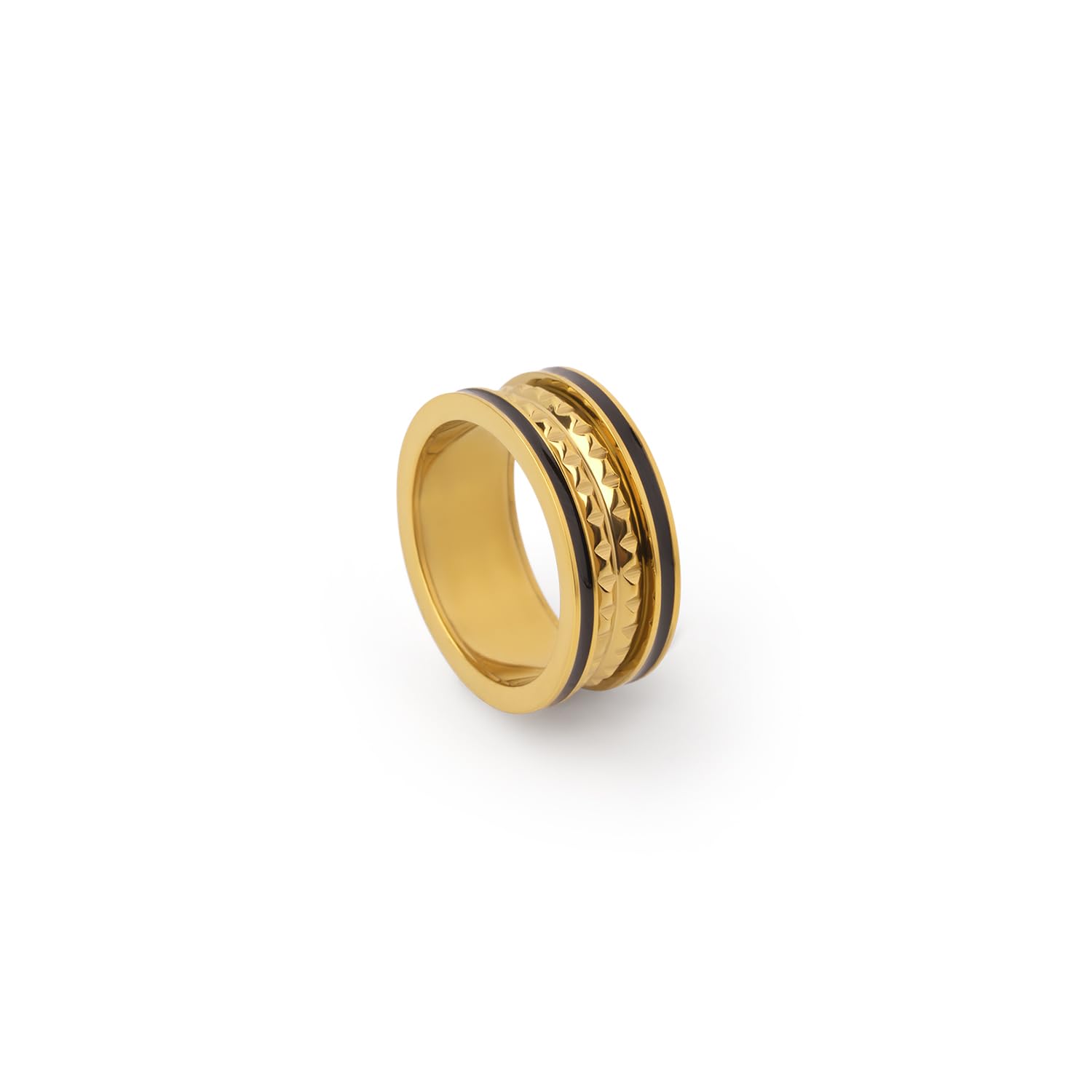 Noir Raven Edge Band for Women - Waterproof & Anti-Tarnish-image-31