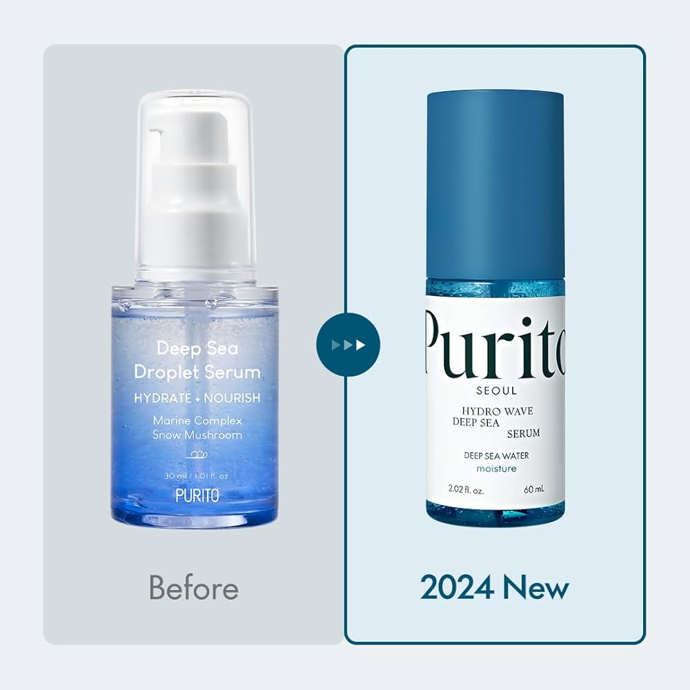 Amazon.com: PURITO Hydro Wave Deep Sea Serum, 60 mL / 2.02