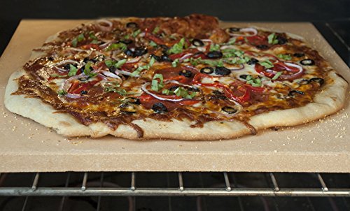 Pizzacraft 15" Square Thermabond Baking/Pizza Stone - For Oven Or Grill - Pc9897 #TOP1