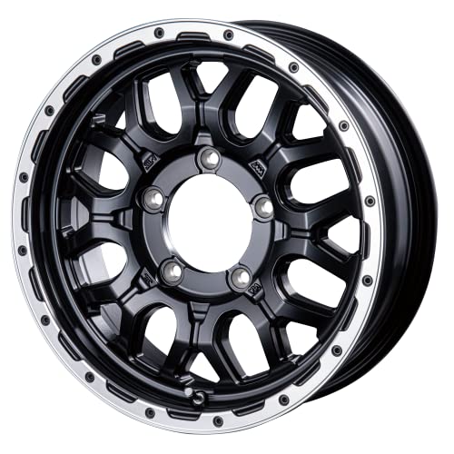 16インチ マットブラック 5スポークホイール 4個セット　ジムニー norauto_oz-dakarjim-5516-4