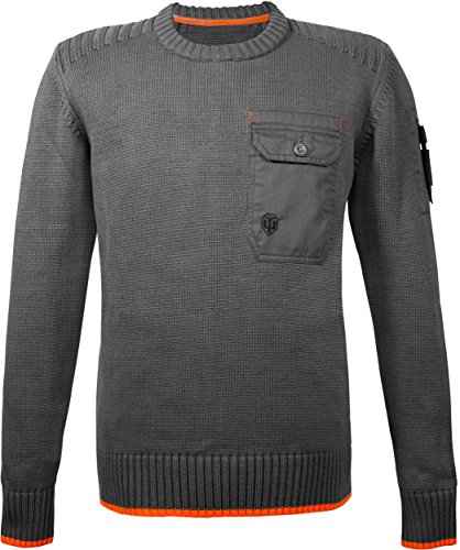 GREY World of Tanks Knit Pullover The Duty, US Small2
