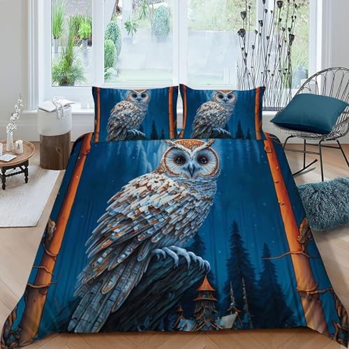 Housses de couette pour lit king avec imprimé 3D toucher doux