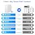 TOKIT AkuaPure U1 SE Reverse Osmosis System, Tankless Reverse Osmosis Water Filter, NSF/ANSI 58, Under Sink Water Filter RO System with Faucet,400 GPD 2:1 Pure to Drain,Reduces TDS