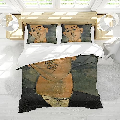 Housse de couette Modigliani microclimat chaud et chic 160x200 cm - 2