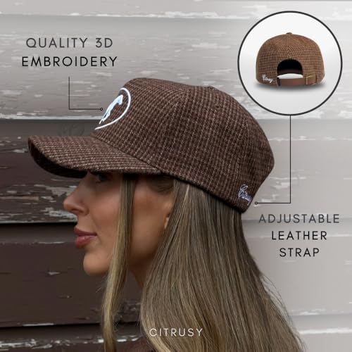 Image of Vintage Western Trucker Hat | Men & Women | Country Cute Caps for Cowgirls Cowboys | Camo Denim Embroidered Cotton | Snapback