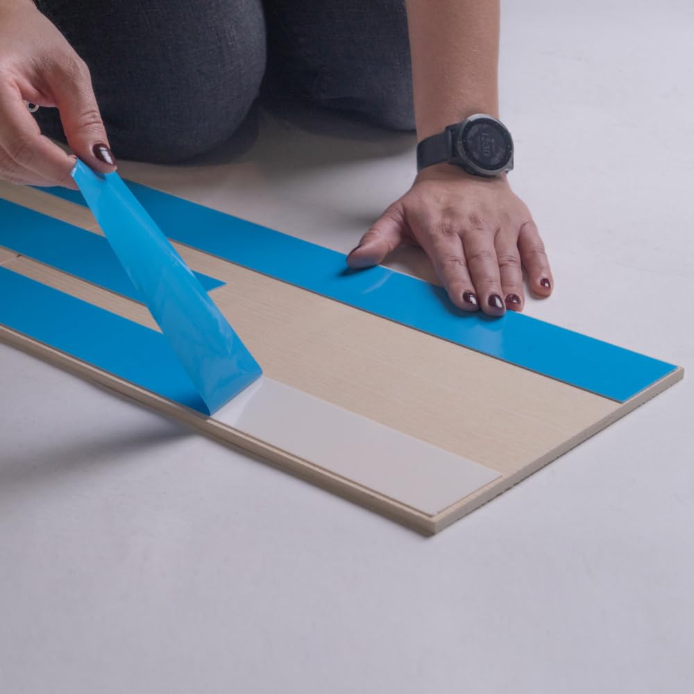 Coloray Wandpanelen Zelfklevend - Visgraatpatroon in het hout PVC Wandpanelen - 120 cm