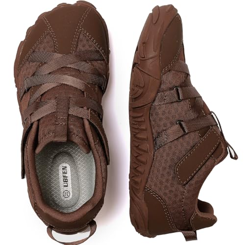 Image of UBFEN Kids Barefoot Shoes Zero Drop Wide Toe Box Sneakers for Boys Girls | Hook&Loop, Lightweight, Breathable, Suitable for Hiking, Walking, Tennis, Running, Daily Wear, Toddler, Little Kid, Big Kid