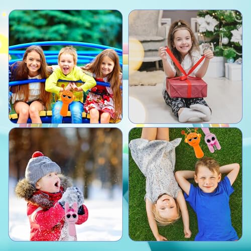 CJAPGJW Kuscheltier, 2 Stück Plüschen Spielzeug, Onetraum Kuscheltier Stofftiere Plüschspielzeug, Robust Plüschen Spielzeug, Geeignet Für Kinder und Spielefans (Pink, Orange)