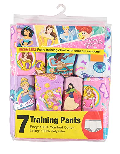 Disney GTP7119 Girls' Toddler Princess Potty Training Pants Multipack thumb #3