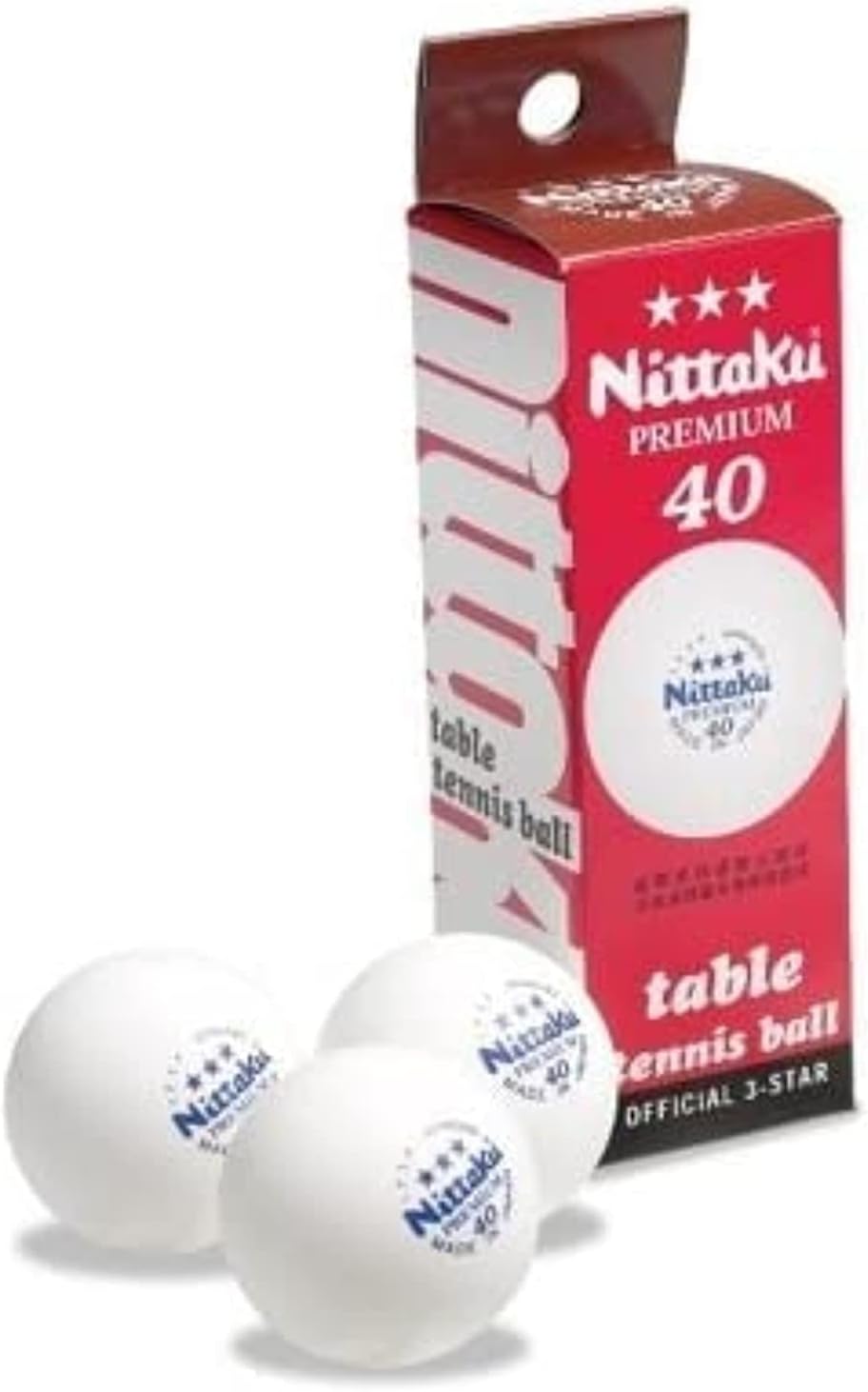 3-Star Premium Table Tennis Balls