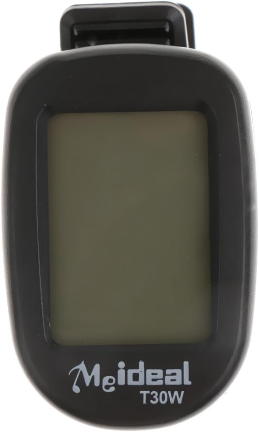 液晶デジタル エレクトリックギター用 チューナー 百貨店 アクセサリー 人気 ブラック クリップ