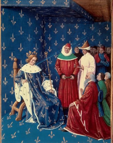 Impression sur toile Jean Fouquet reproduction d'art Charles V premium 60x90