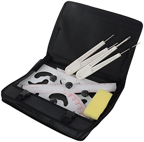 VIJAY SURGICAL Geometrical Instrument Box Gem Brand [With 7 Diff. Instruments]