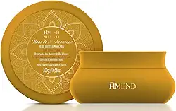 Hair Butter Máscara Amend Millenar Óleos De Madagascar, 300g, Alto Poder De Hidratação E Reparação, Proporciona Nutrição, Maciez, Resistência À Quebra